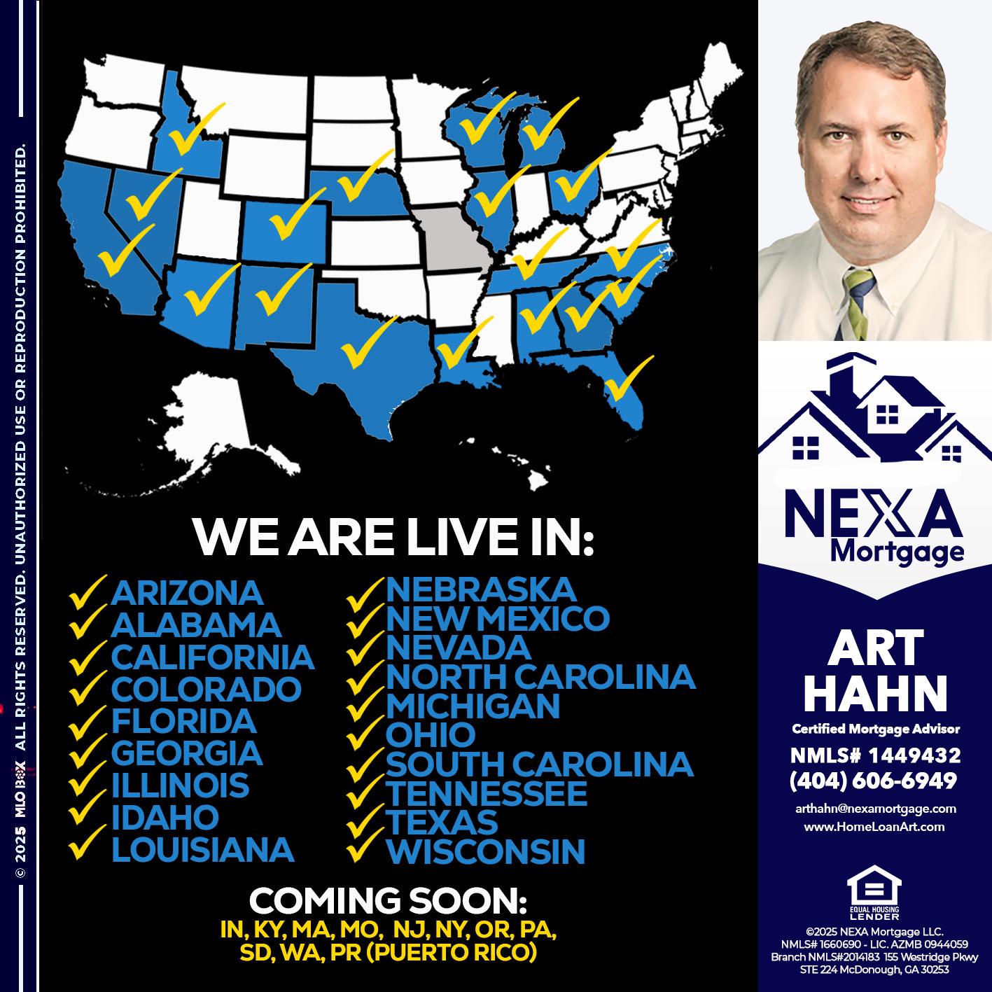New Mexico live - Arthur Hahn -Mortgage Loan Originator