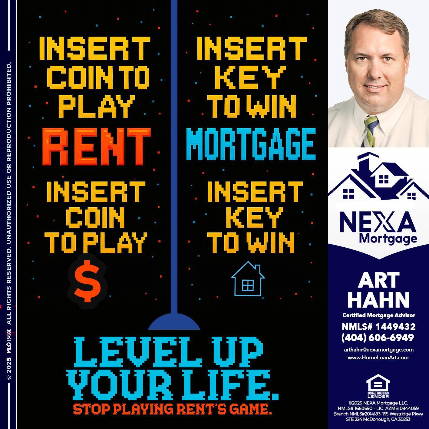 INSERT COIN - Arthur Hahn -Mortgage Loan Originator
