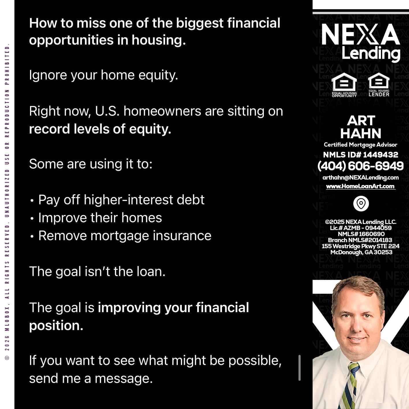 how to miss - Arthur Hahn -Mortgage Loan Originator
