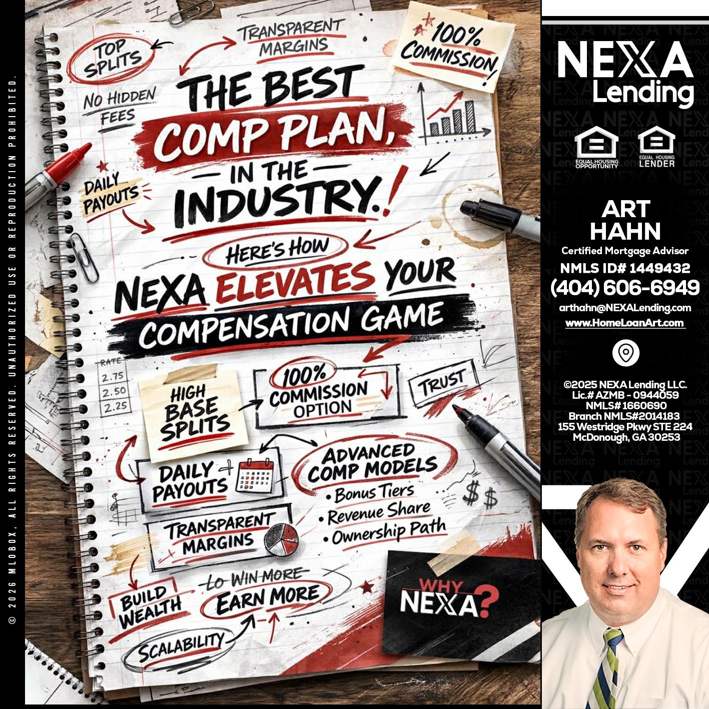 THE BEST COMP - Arthur Hahn -Mortgage Loan Originator