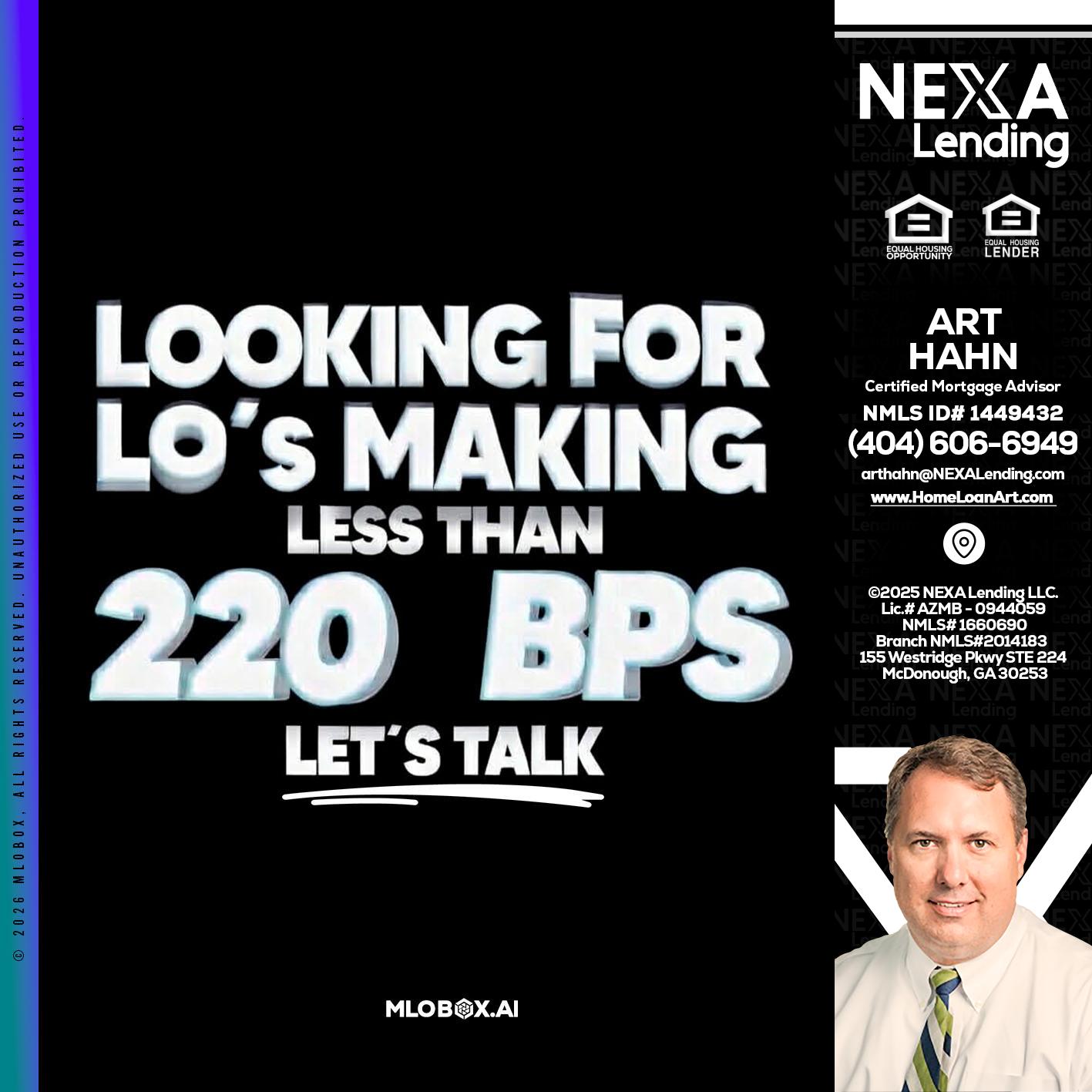 LOOKING FOR - Arthur Hahn -Mortgage Loan Originator