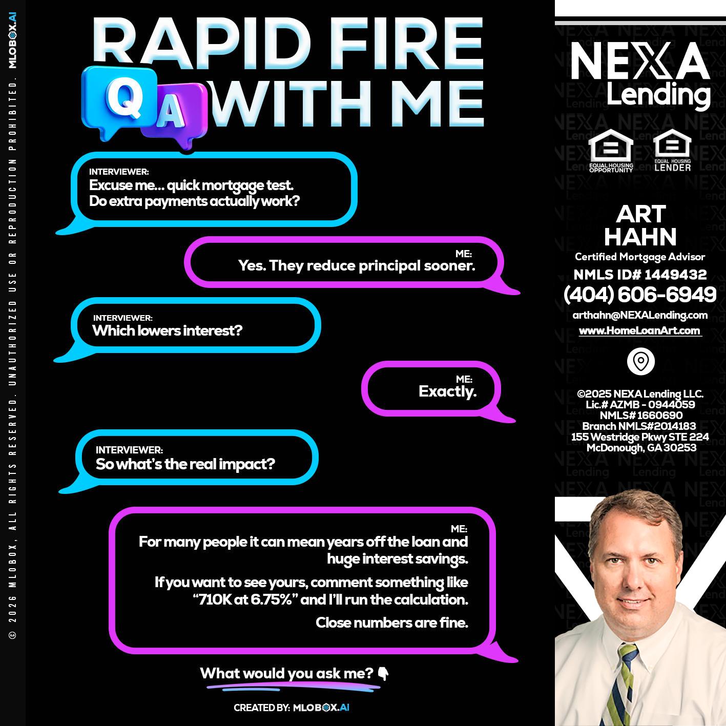 RAPID QA - Arthur Hahn -Mortgage Loan Originator